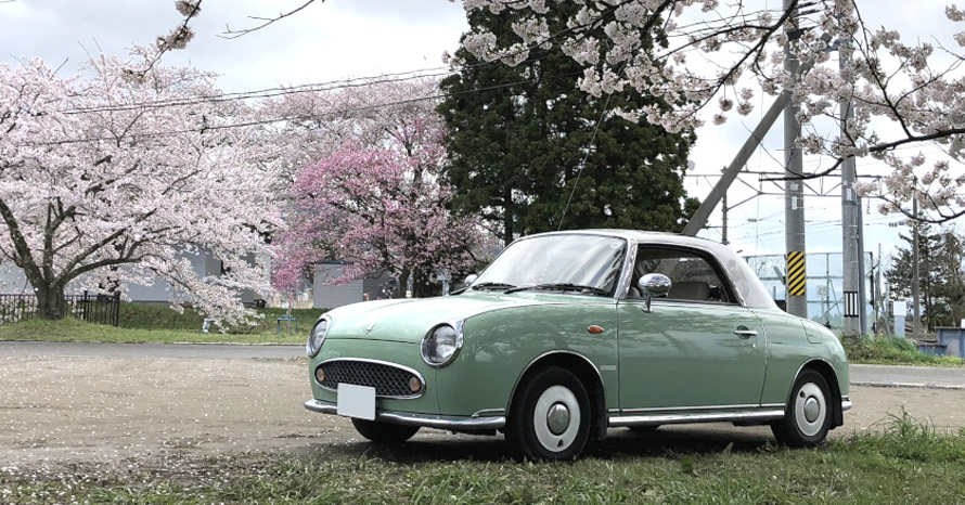 車 日産 フィガロ レザートップ 幌 社外新品 FK10
