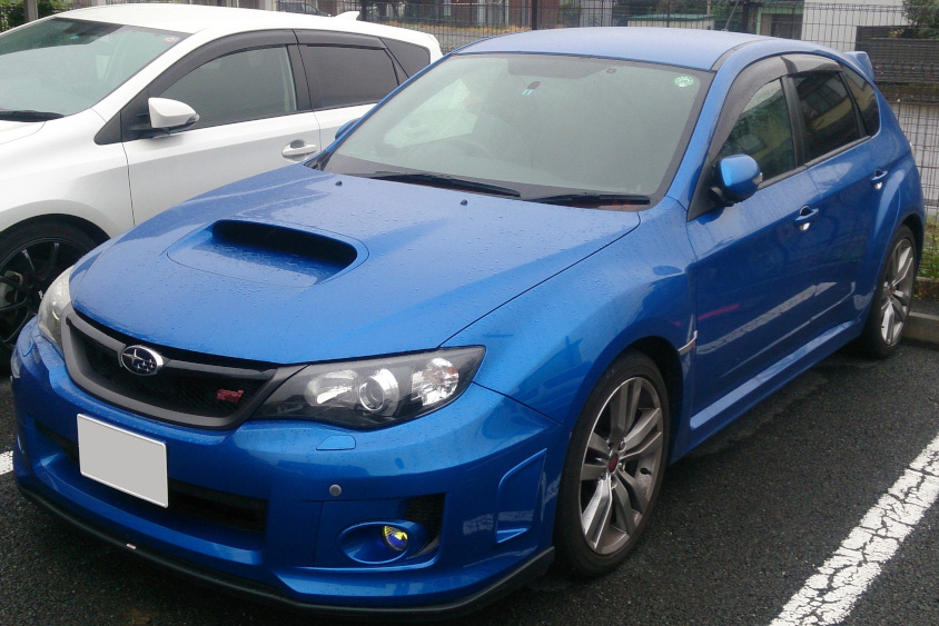 購入当時のスバル・インプレッサWRX