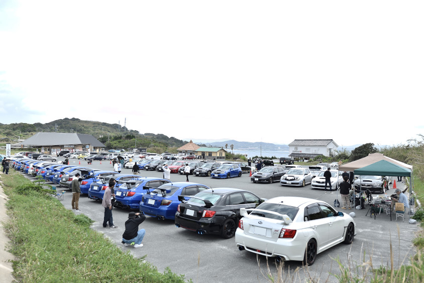 スバル・インプレッサWRXで参加したオフ会
