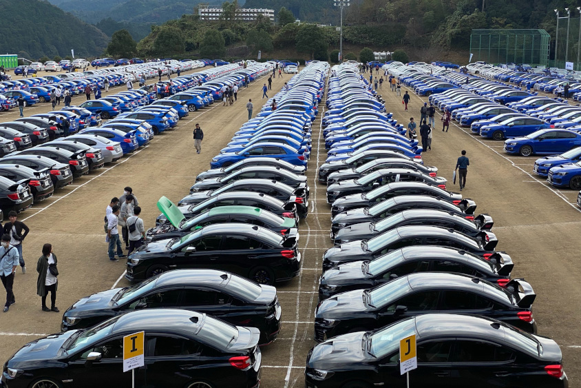 スバル車のオフ会
