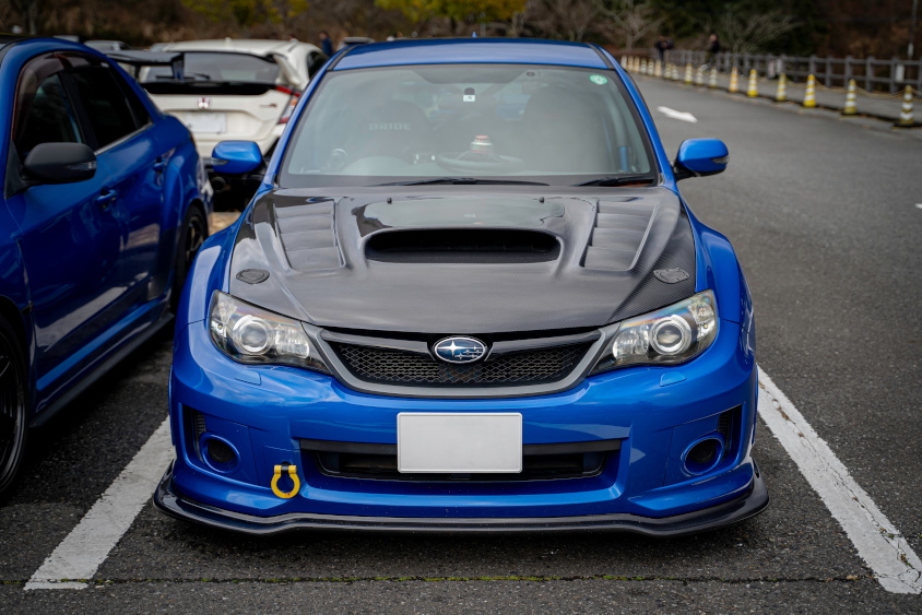スバル・インプレッサWRXのフロントビュー