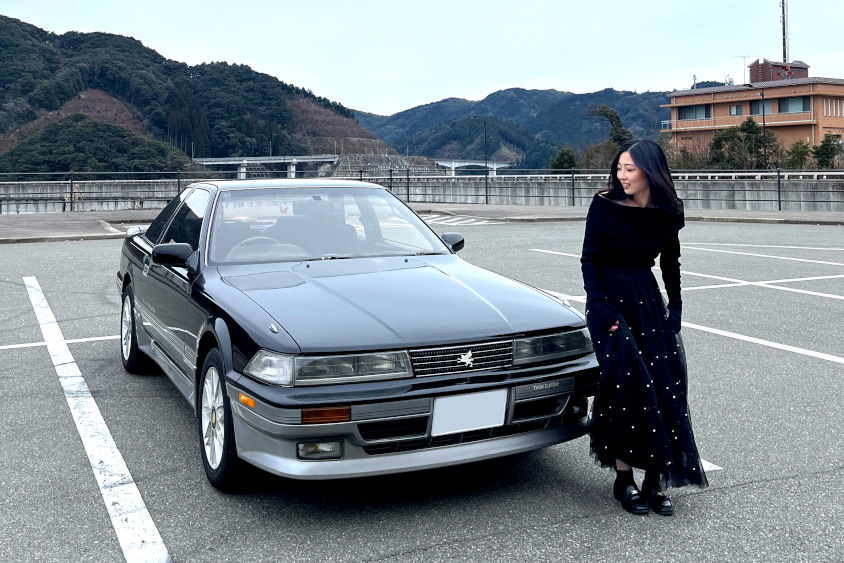 トヨタ・ソアラとオーナーのおへそあらさん