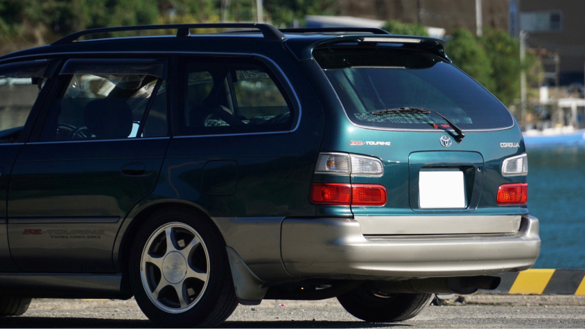 トヨタ・カローラツーリングワゴンのリヤ