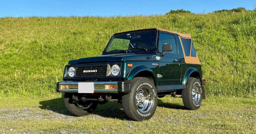 ジムニーを極めたいと行き着いた「サムライ」。憧れだったクルマに乗っ