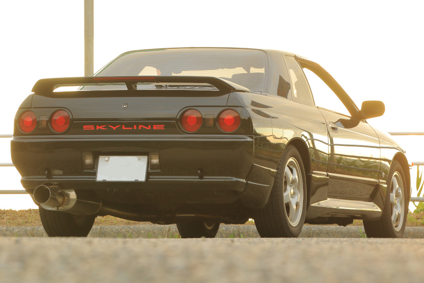 日産・スカイラインGTS-t TypeM（R32）のリア