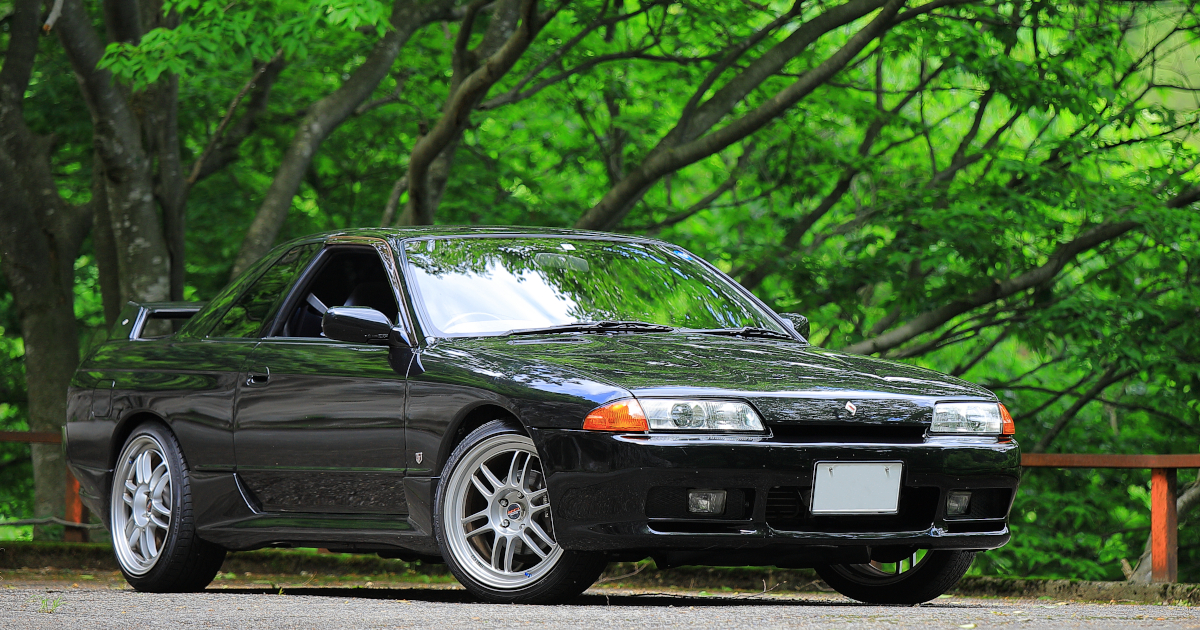 ずっと憧れだった日産・スカイライン(R32)は、今では家族の一員