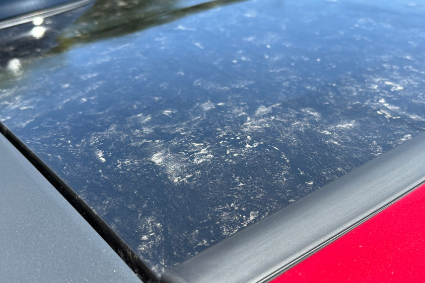 トヨタ・GRヤリスRZ“High performance”のカーボンルーフ