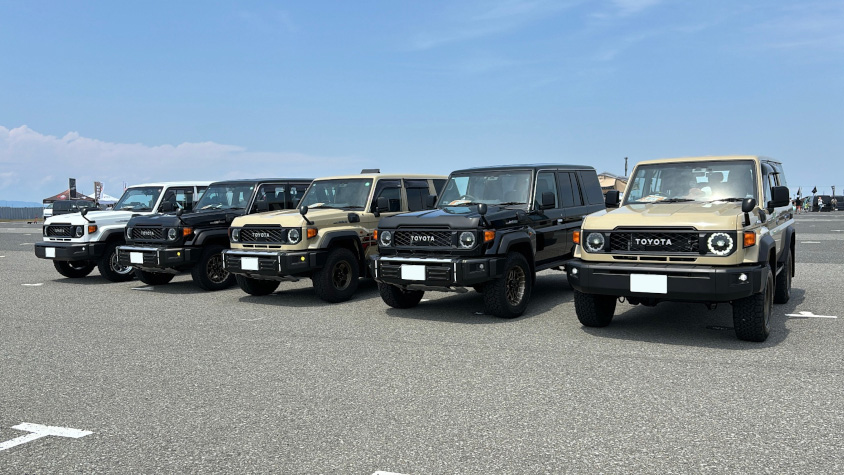 トヨタ・ランドクルーザー“70”のオフ会