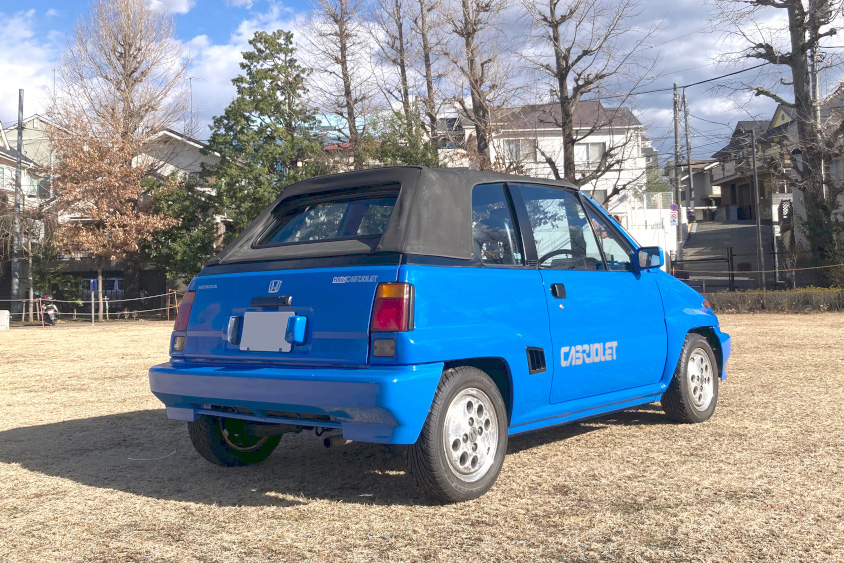ホンダ シティ・カブリオレのリヤ