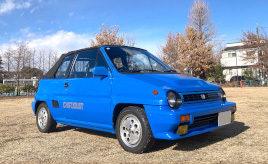 「ゆっくり走るから選んだ」ホンダ・シティカブリオレは周りをも巻き込む“蒼快”カー！
