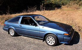 トレノは大好きな80～90年代に運んでくれるタイムマシン！