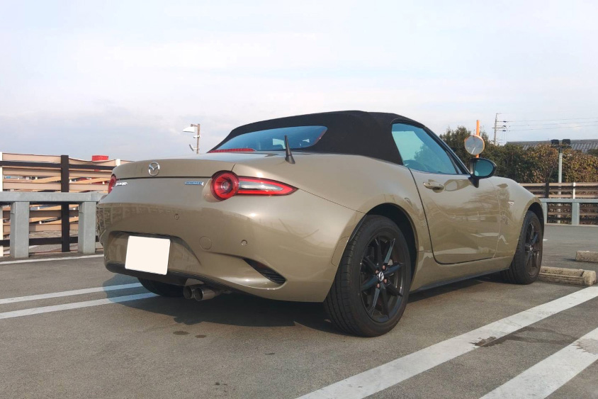 マツダ・NDロードスターのリヤ