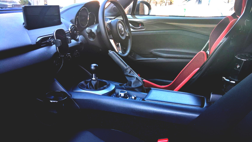 マツダ・NDロードスターのインテリア