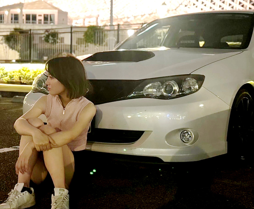 スバル・インプレッサ（GH8）とオーナーのShellyさん