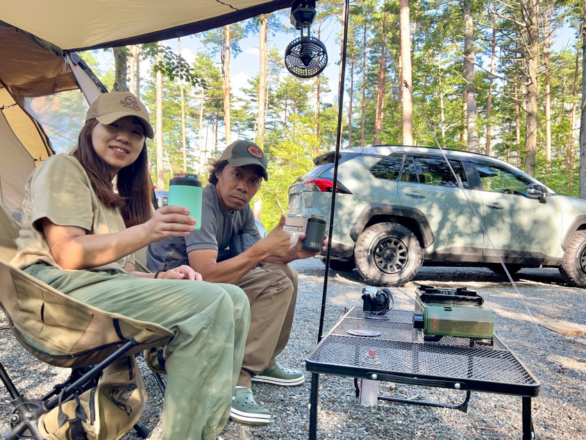 トヨタ・RAV4のオーナーご夫婦