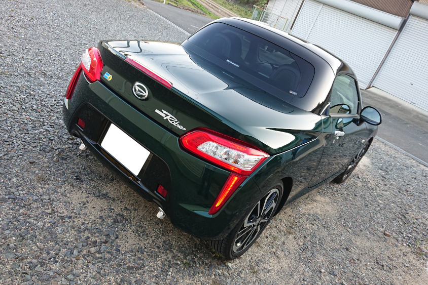 ダイハツ・コペン セロ（ドレスフォーメーション）のローブのリヤ