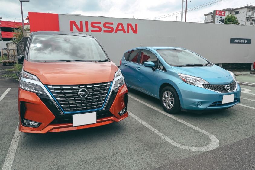 日産・セレナとノート
