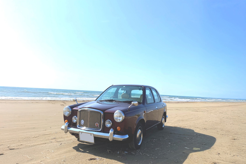 ミヤセ自動車・コペル ボニートと砂浜