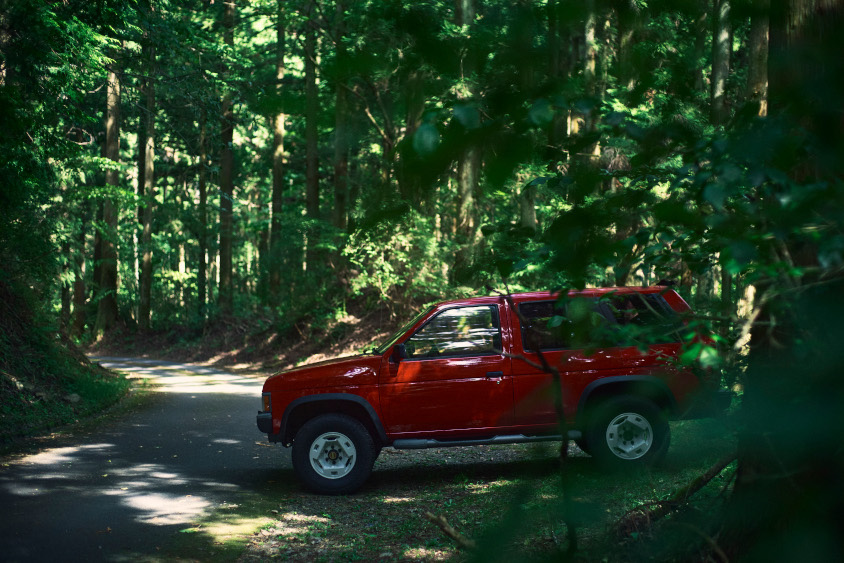 日産・テラノと森