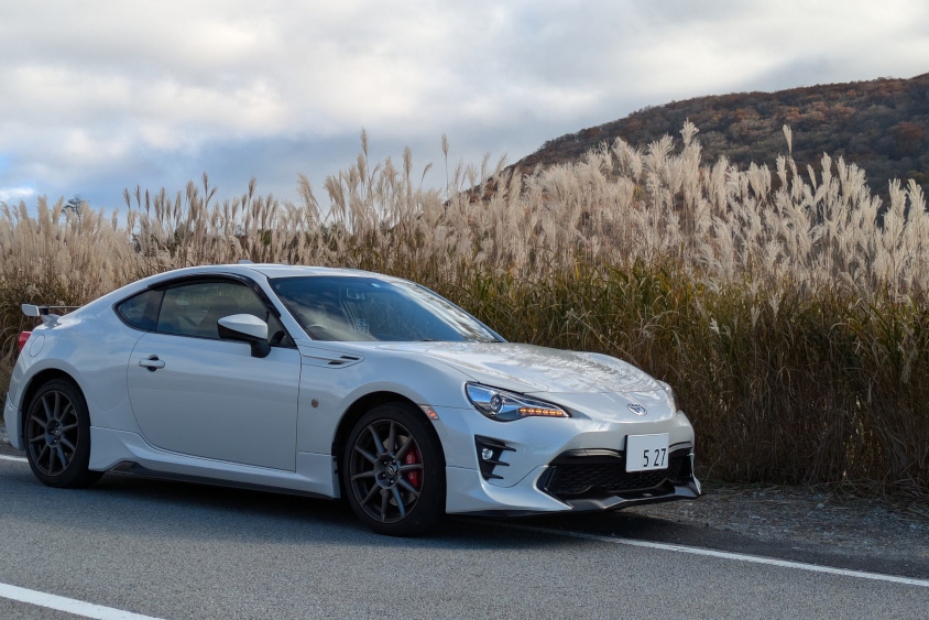 トヨタ・86とすすき