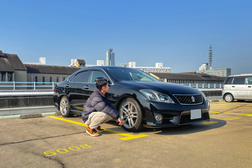 トヨタ・クラウンアスリート（200系）とオーナーさん