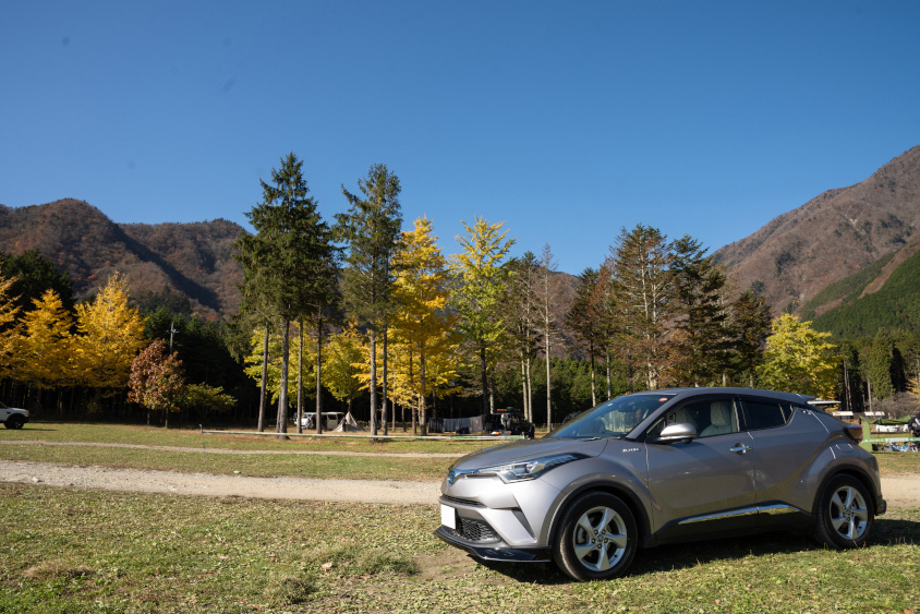 トヨタ C-HRと自然