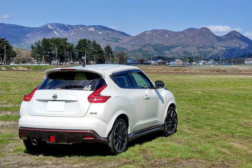 日産・ジュークのリヤ