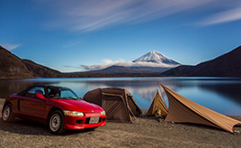 「キャンプもドライブも、すべてが特別」 24年乗り続けるホンダ・ビートとどこまでも