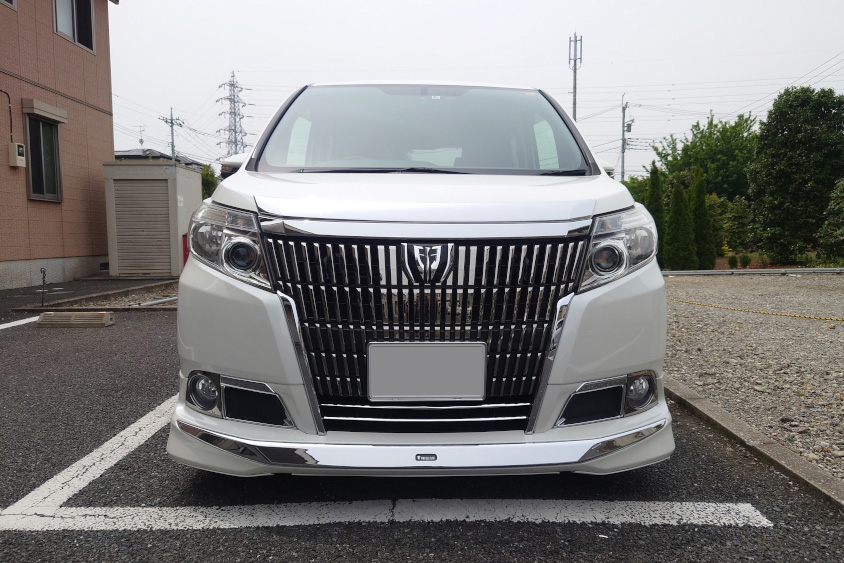 トヨタ エスクァイアのフロント