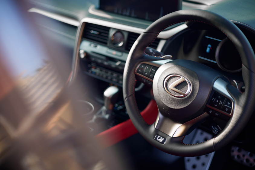 レクサス・RX300のステアリング