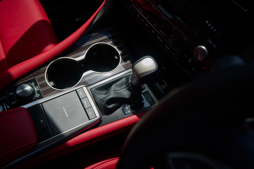 レクサス・RX300のセンターコンソール