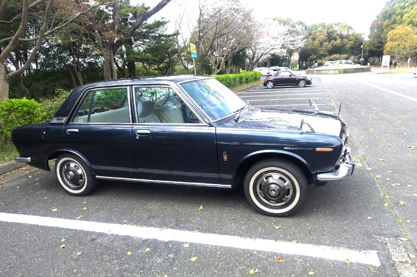 ダットサン・510型ブルーバード1600GLの右サイド