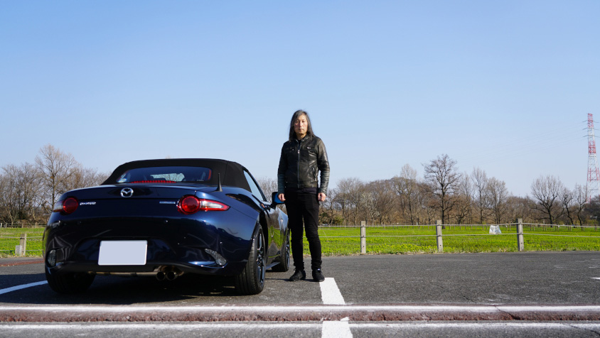 マツダ・NDロードスターとオーナーさん