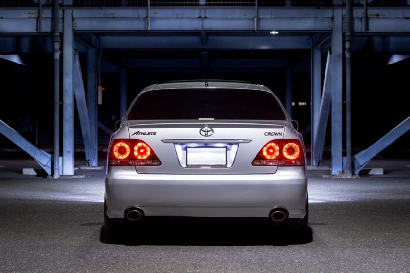 トヨタ・クラウンアスリート（12代目）のリヤ