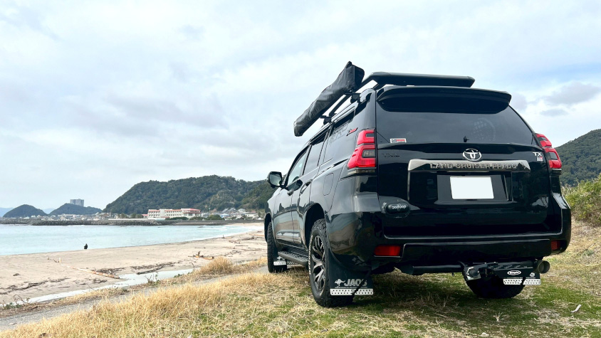 トヨタ・ランドクルーザープラドのリヤ