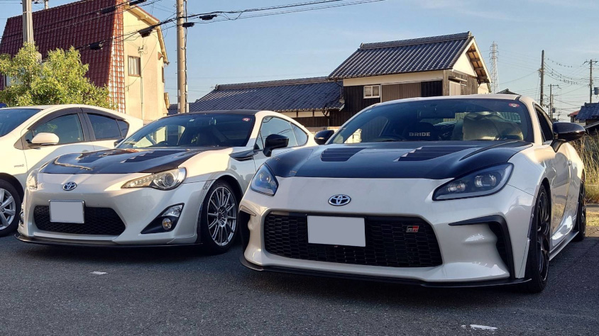 トヨタの86とGR86