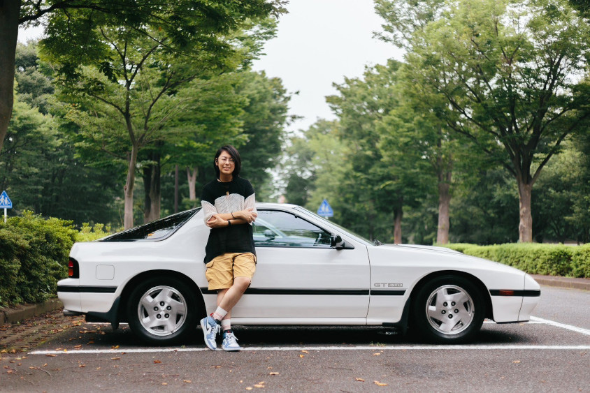 マツダ・サバンナRX-7（FC3S）とオーナーさん