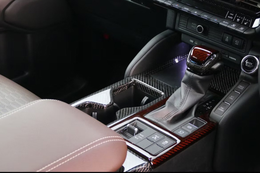 トヨタ・ランドクルーザー250のセンターコンソール