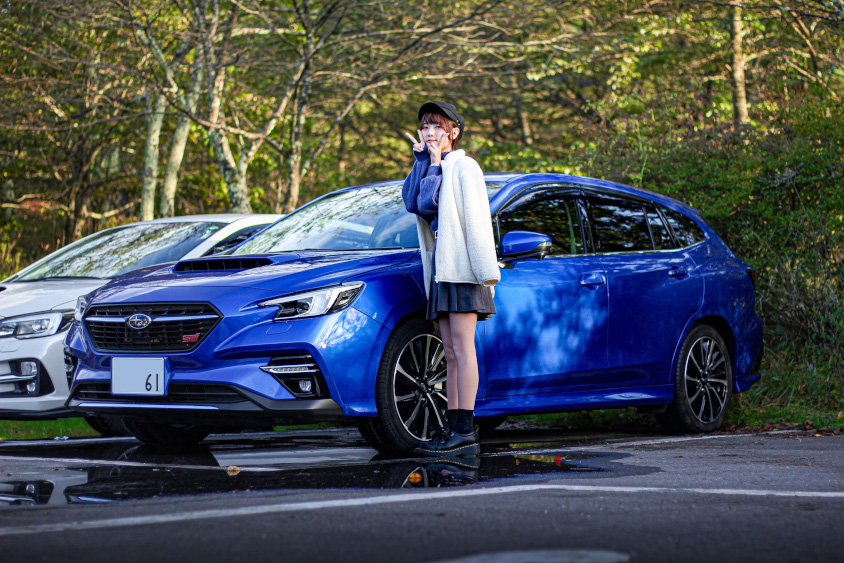 スバル・レヴォーグSTI Sport EXとオーナーさん