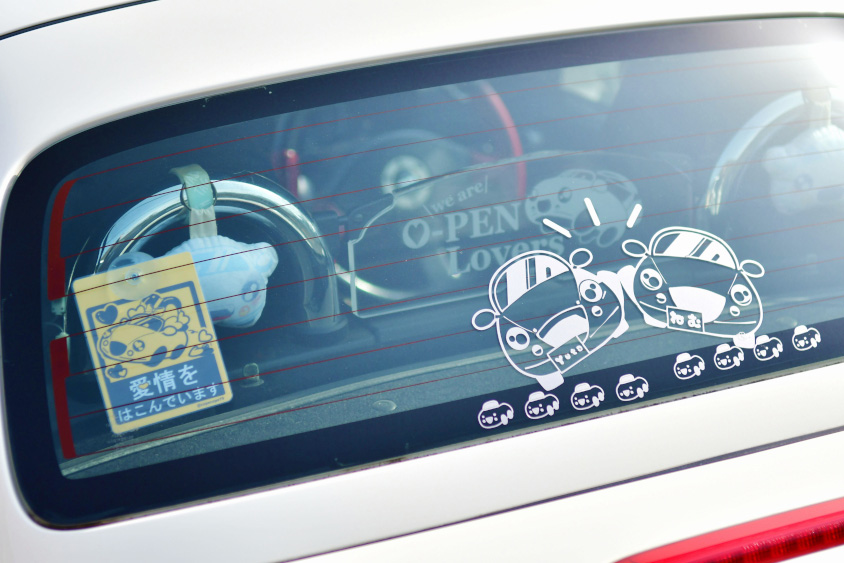 オーナーさんが描いたダイハツ・コペンのイラスト