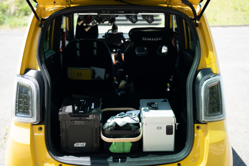 ホンダ・N-ONEのラゲッジルーム