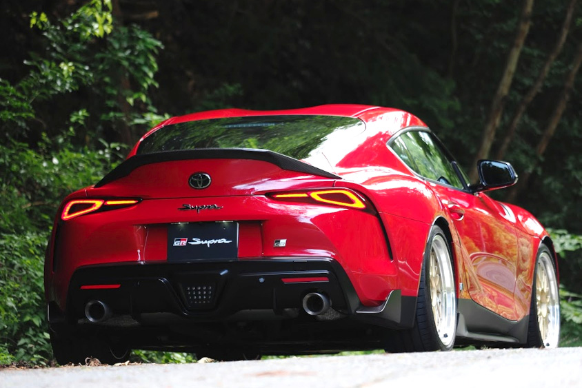 トヨタ・GRスープラのリヤ