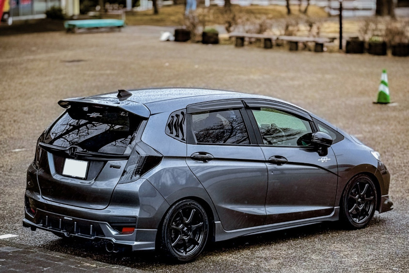 ホンダ・フィットのリヤ