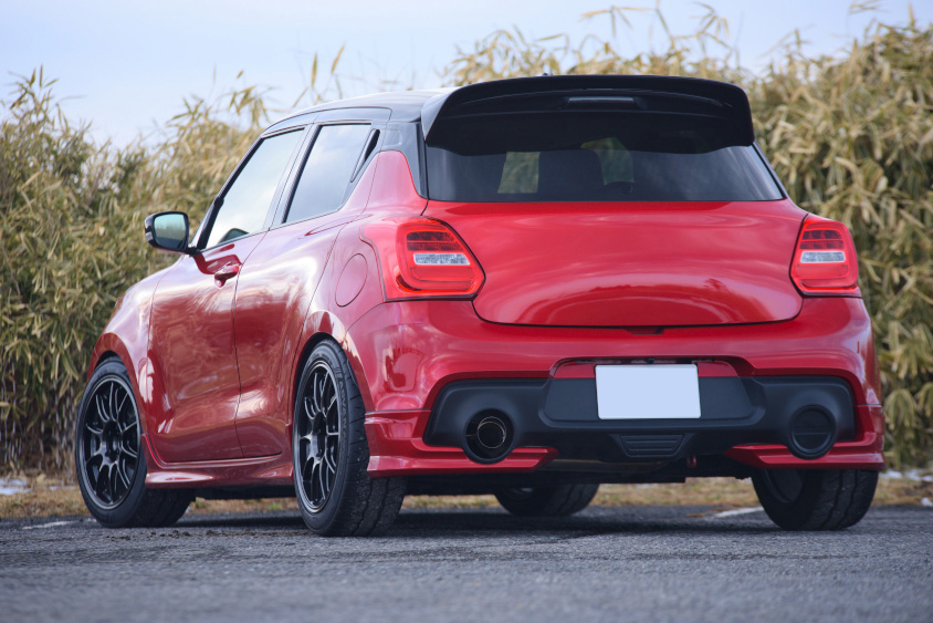 スズキ・スイフトスポーツのリヤ