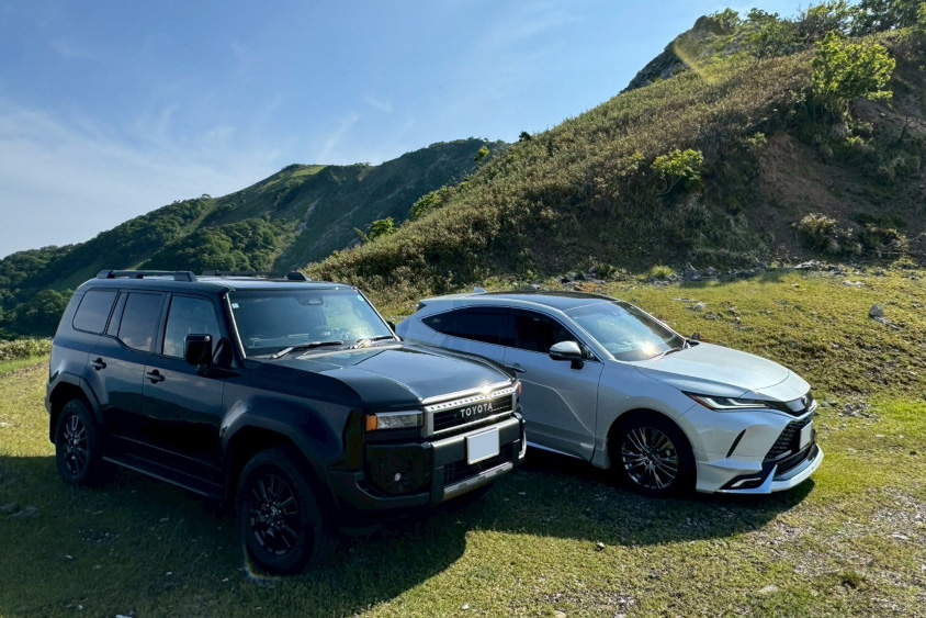 トヨタ ランドクルーザー250とハリアー