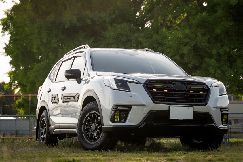 カスタムされたスバル・フォレスター