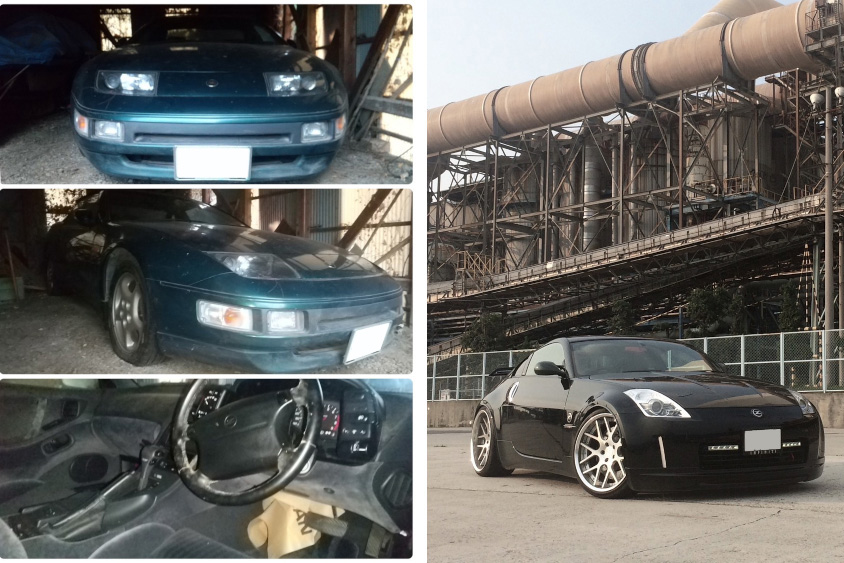 日産・フェアレディZコンバーチブル（Z32）とフェアレディZ（Z33）