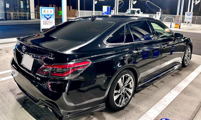 トヨタ・クラウンRSのリヤ