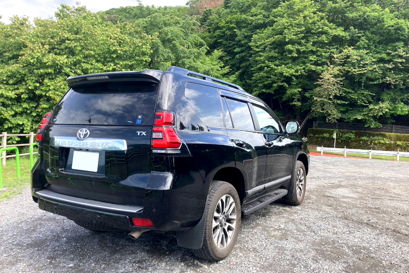 トヨタ・ランドクルーザープラドのリヤ