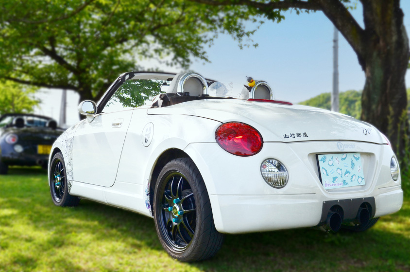 ダイハツ・コペンのリヤ